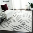 thumbnail image 1 of SAFAVIEH Adirondack Bailey Geometric Area Rug, Ivory/Grey, 6' x 6' Square, 1 of 13