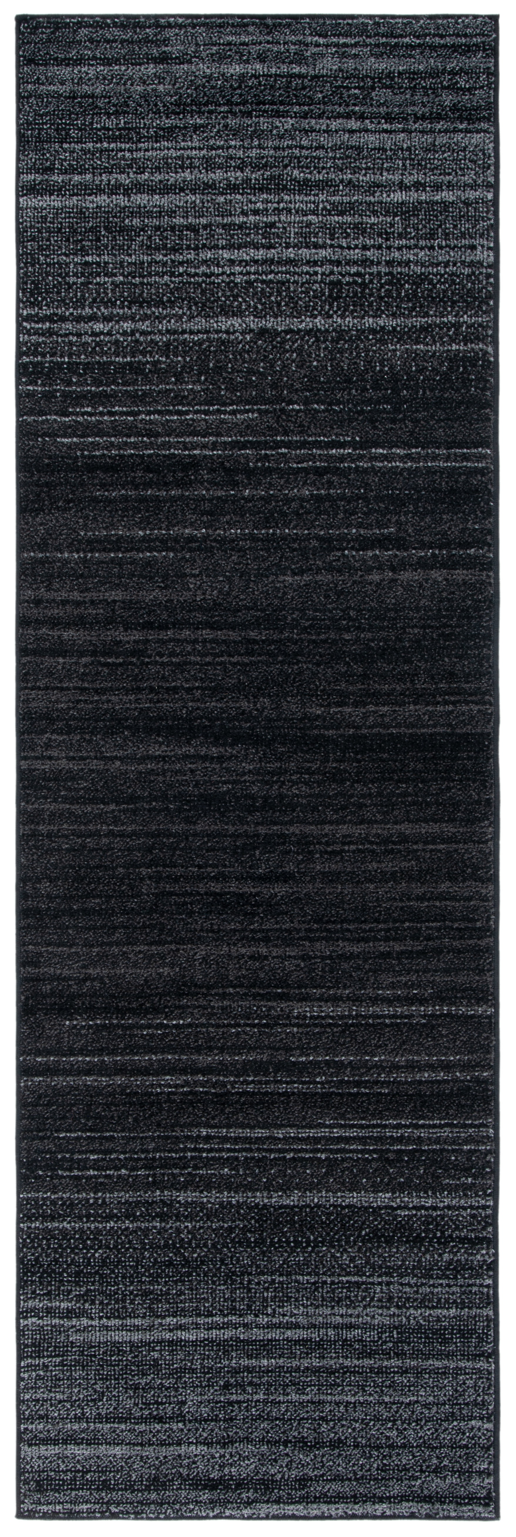 SAFAVIEH Adirondack Boban Abstract Runner Rug, Black/Grey, 2'6" x 12'