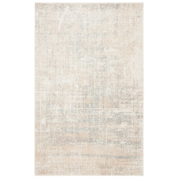 SAFAVIEH Adirondack Boniface Distressed Area Rug, Beige/Slate, 10' x 14'