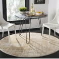 thumbnail image 1 of Safavieh Adirondack Boniface Distressed Area Rug, Creme/Gold, 8' x 8' Round, 1 of 13