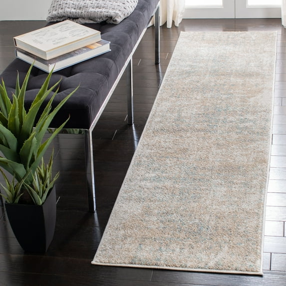 Safavieh Adirondack Boniface Distressed Runner Rug, Beige/Slate, 2'6" x 14'