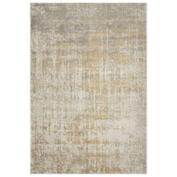 SAFAVIEH Adirondack Boniface Overdyed Area Rug, Cream/Gold, 3' x 5'