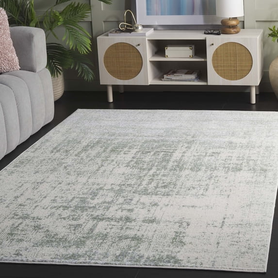 Safavieh Adirondack Boniface Distressed Area Rug, Sage/Ivory, 3' x 5'