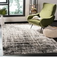 thumbnail image 1 of Safavieh Adirondack Boniface Distressed Area Rug, Silver/Black, 4' x 4' Square, 1 of 16