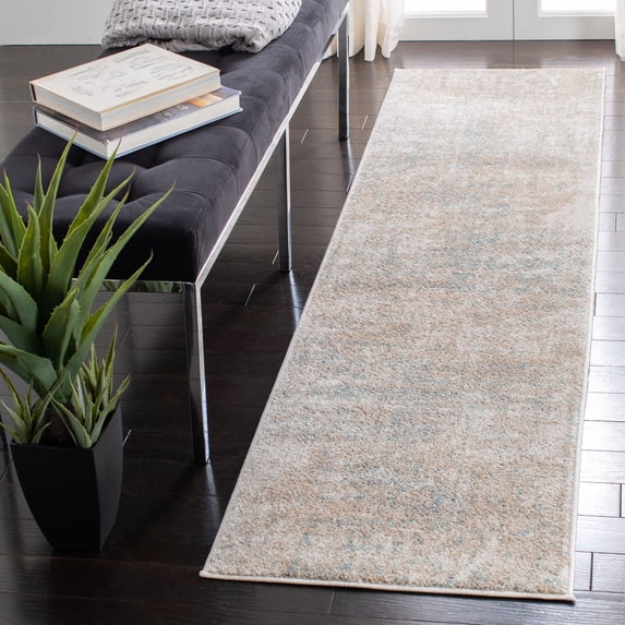 Safavieh Adirondack Boniface Distressed Runner Rug, Beige/Slate, 2'6" x 6'