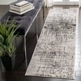thumbnail image 1 of Safavieh Adirondack Boniface Distressed Runner Rug, Silver/Black, 2'6" x 6', 1 of 11