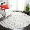 thumbnail image 1 of SAFAVIEH Adirondack Brianna Geometric Area Rug, Ivory/Grey, 6' x 6' Round, 1 of 10