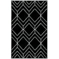 thumbnail image 1 of SAFAVIEH Adirondack Caitriona Geometric Squares Area Rug, Black/Ivory, 4' x 6', 1 of 13