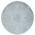 thumbnail image 1 of SAFAVIEH Adirondack Caitriona Geometric Squares Area Rug, Blue/Ivory, 8' x 8' Round, 1 of 11