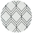thumbnail image 1 of SAFAVIEH Adirondack Caitriona Geometric Squares Area Rug, Ivory/Black, 4' x 4' Round, 1 of 11