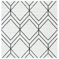 thumbnail image 1 of SAFAVIEH Adirondack Caitriona Geometric Squares Area Rug, Ivory/Black, 8' x 8' Square, 1 of 14