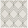 thumbnail image 1 of SAFAVIEH Adirondack Caitriona Geometric Squares Area Rug, Ivory/Dark Green, 6' x 6' Square, 1 of 14