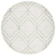 thumbnail image 1 of SAFAVIEH Adirondack Caitriona Geometric Squares Area Rug, Ivory/Sage, 8' x 8' Round, 1 of 11