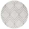thumbnail image 1 of SAFAVIEH Adirondack Caitriona Geometric Squares Area Rug, Light Grey/Dark Grey, 8' x 8' Round, 1 of 11