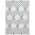 thumbnail image 1 of SAFAVIEH Adirondack Caitriona Geometric Squares Area Rug, Light Grey/Navy, 6' x 9', 1 of 14