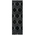 thumbnail image 1 of SAFAVIEH Adirondack Caitriona Geometric Squares Runner Rug, Black/Ivory, 2'6" x 8', 1 of 10