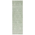 thumbnail image 1 of SAFAVIEH Adirondack Caitriona Geometric Squares Runner Rug, Sage/Ivory, 2'6" x 22', 1 of 11