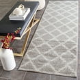 thumbnail image 1 of SAFAVIEH Adirondack Caryl Geometric Runner Rug, Silver/Ivory, 2'6" x 8', 1 of 5