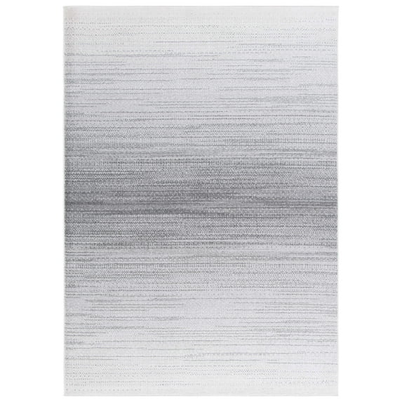 SAFAVIEH Adirondack Cleves Abstract Area Rug, Light Grey/Dark Grey, 5'1" x 7'6"