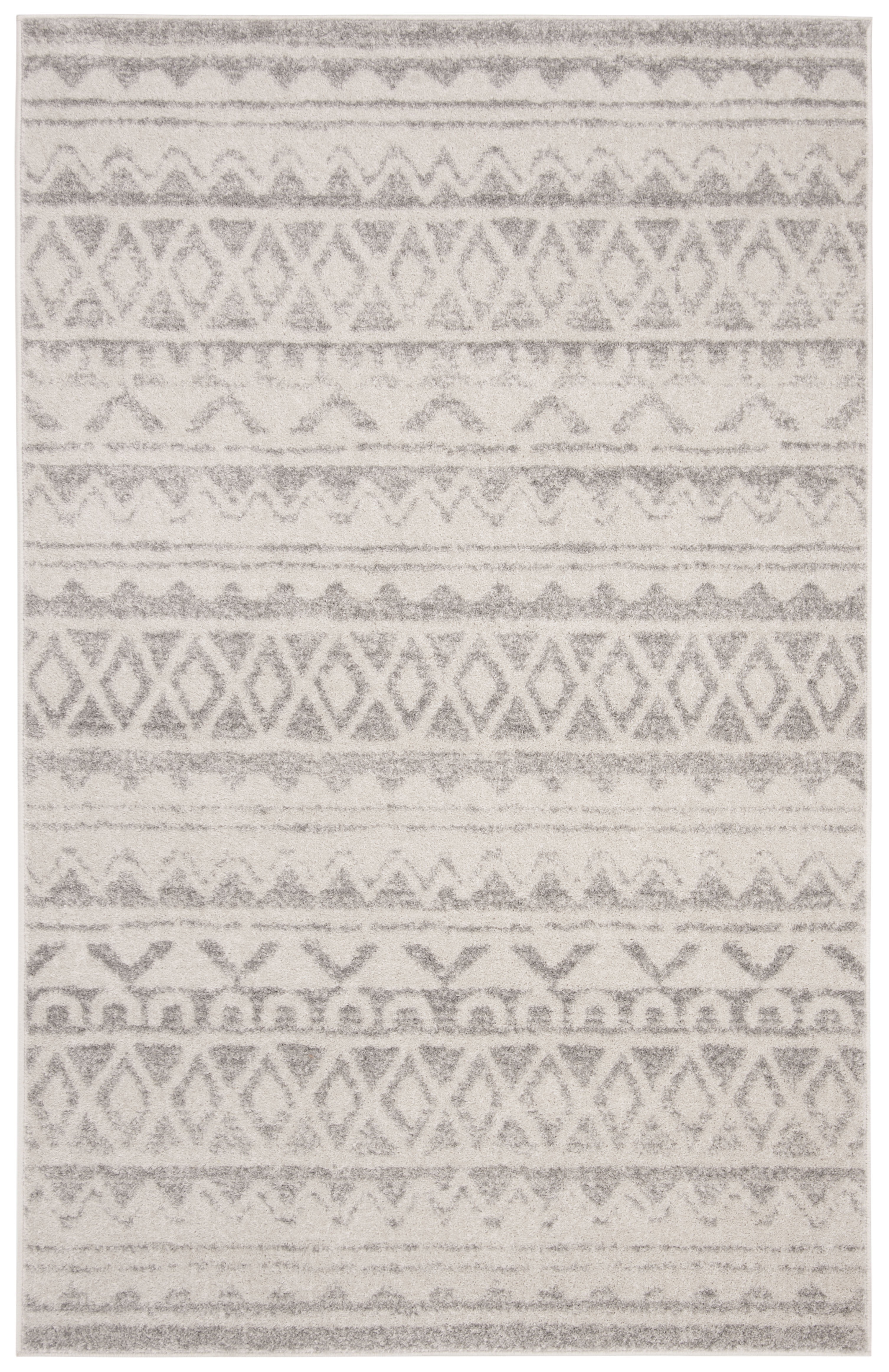 SAFAVIEH Adirondack Emil Abstract Area Rug, Ivory/Grey, 11' x 15'