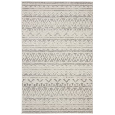 SAFAVIEH Adirondack Emil Southwestern Area Rug, Ivory/Grey, 2'6" x 4'