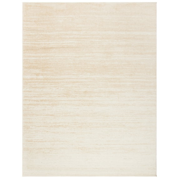 SAFAVIEH Adirondack Esmond Striped Area Rug, Champagne/Cream, 10' x 14' - X-Large - Modern Design, Champagne & Cream, Ideal for Living Room, Bedroom, Dining Space