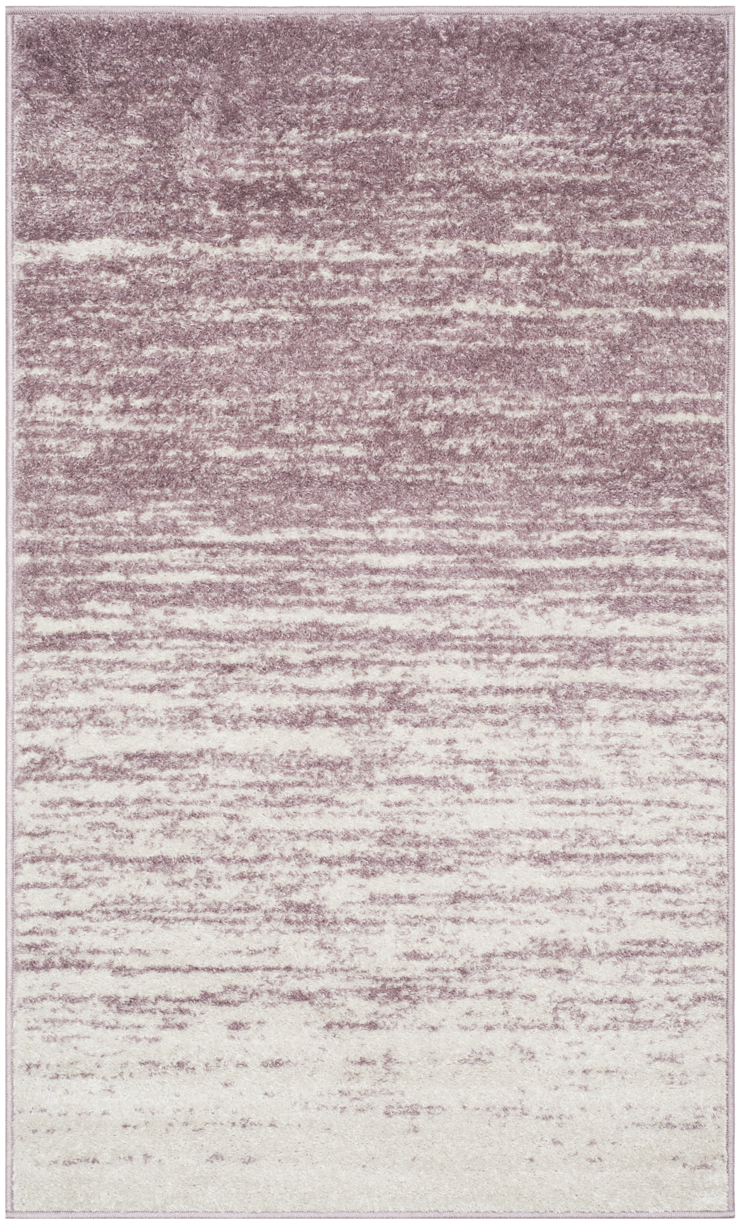 SAFAVIEH Adirondack Esmond Striped Area Rug, Cream/Purple, 3' x 5' - Modern Design, Cream & Purple, Ideal for Living Room, Bedroom, Dining Space, Entryway, Bathroom, Bedside