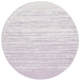 thumbnail image 1 of SAFAVIEH Adirondack Esmond Striped Area Rug, Cream/Purple, 6' x 6' Round - Modern Design, Cream & Purple, Ideal for Living Room, Bedroom, Dining Space, 1 of 12