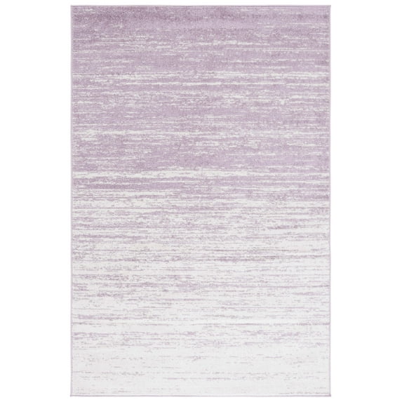 SAFAVIEH Adirondack Esmond Striped Area Rug, Cream/Purple, 6' x 9' - Modern Design, Cream & Purple, Ideal for Living Room, Bedroom, Dining Space