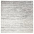 thumbnail image 1 of SAFAVIEH Adirondack Esmond Striped Area Rug, Ivory/Silver, 7' x 7' Square - Modern Design, Ivory & Silver, Ideal for Living Room, Bedroom, Dining Space, 1 of 10