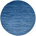 thumbnail image 1 of SAFAVIEH Adirondack Esmond Striped Area Rug, Light Blue/Dark Blue, 9' x 9' Round - Large - Modern Design, Light Blue & Dark Blue, Ideal for Living Room, Bedroom, Dining Space, 1 of 11