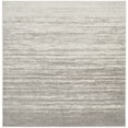thumbnail image 1 of SAFAVIEH Adirondack Esmond Striped Area Rug, Light Grey/Grey, 3' x 3' Square - Modern Design, Light Grey & Grey, Ideal for Living Room, Bedroom, Dining Space, 1 of 12