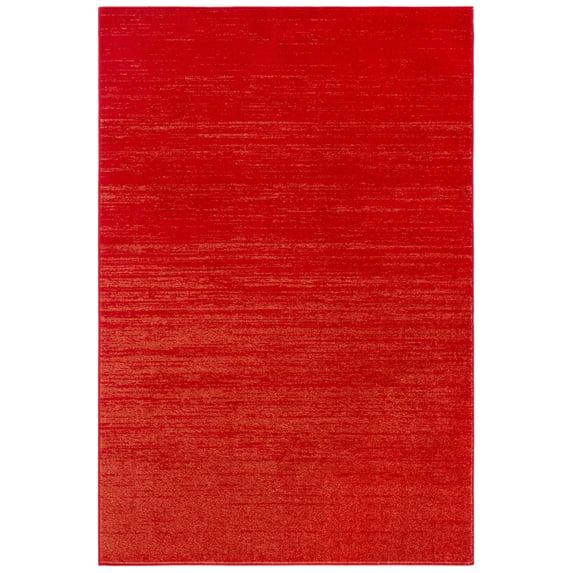 SAFAVIEH Adirondack Esmond Striped Area Rug, Red/Grey, 5'5" x 7'7" - Modern Design, Red & Grey, Ideal for Living Room, Bedroom, Dining Space