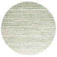 thumbnail image 1 of SAFAVIEH Adirondack Esmond Striped Area Rug, Sage/Ivory, 6' x 6' Round - Modern Design, Sage & Ivory, Ideal for Living Room, Bedroom, Dining Space, 1 of 10
