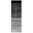 thumbnail image 1 of SAFAVIEH Adirondack Esmond Striped Runner Rug, Silver/Black, 2'6" x 22' - Modern Design, Silver & Black, Ideal for Living Room, Bedroom, Dining Space, 1 of 9