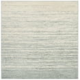 thumbnail image 1 of SAFAVIEH Adirondack Esmond Striped Area Rug, Slate/Cream, 9' x 9' Square - Large - Modern Design, Slate & Cream, Ideal for Living Room, Bedroom, Dining Space, 1 of 12