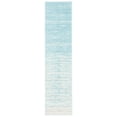 thumbnail image 1 of SAFAVIEH Adirondack Esmond Striped Runner Rug, Aqua/Ivory, 2'6" x 12' - Modern Design, Aqua & Ivory, Ideal for Living Room, Bedroom, Dining Space, Entryway, Hallway, Kitchen, 1 of 11