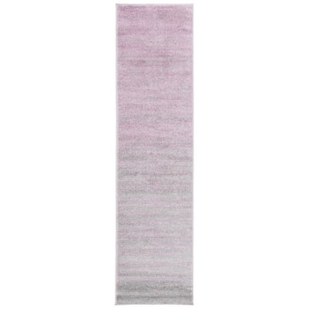 SAFAVIEH Adirondack Esmond Striped Runner Rug, Purple/Green, 2'2" x 9' - Modern Design, Purple & Green, Ideal for Living Room, Bedroom, Dining Space, Entryway, Hallway, Kitchen
