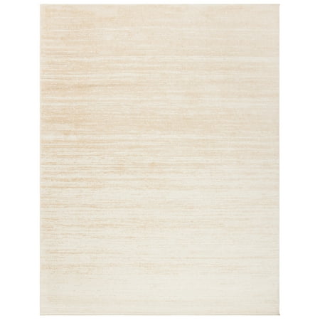 SAFAVIEH Adirondack Esmond Striped Area Rug, Champagne/Cream, 12' x 15' - X-Large - Modern Design, Champagne & Cream, Ideal for Living Room, Bedroom, Dining Space