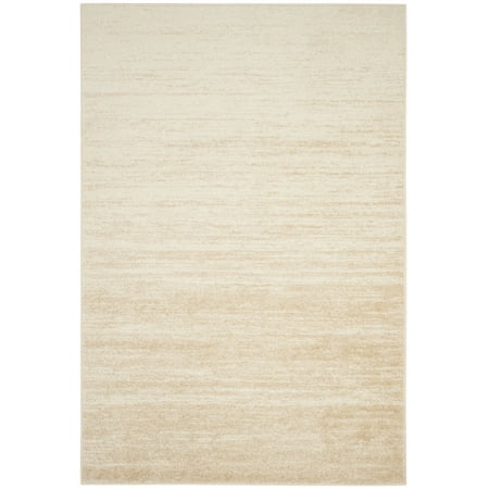 SAFAVIEH Adirondack Esmond Striped Area Rug, Champagne/Cream, 6' x 9' - Modern Design, Champagne & Cream, Ideal for Living Room, Bedroom, Dining Space