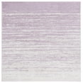 thumbnail image 1 of SAFAVIEH Adirondack Esmond Striped Area Rug, Cream/Purple, 10' x 10' Square - Large - Modern Design, Cream & Purple, Ideal for Living Room, Bedroom, Dining Space, 1 of 15