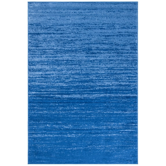 SAFAVIEH Adirondack Esmond Striped Area Rug, Light Blue/Dark Blue, 5'1" x 7'6" - Modern Design, Light Blue & Dark Blue, Ideal for Living Room, Bedroom, Dining Space
