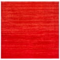 thumbnail image 1 of SAFAVIEH Adirondack Esmond Striped Area Rug, Red/Grey, 6'7" x 6'7" Square - Modern Design, Red & Grey, Ideal for Living Room, Bedroom, Dining Space, 1 of 14