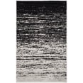 thumbnail image 1 of SAFAVIEH Adirondack Esmond Striped Area Rug, Silver/Black, 2'6" x 4' - Modern Design, Silver & Black, Ideal for Living Room, Bedroom, Dining Space, Entryway, Bathroom, Bedside, 1 of 12