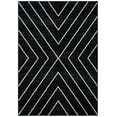 thumbnail image 1 of SAFAVIEH Adirondack Evonne Geometric Area Rug, Black/Light Grey, 6' x 9', 1 of 10
