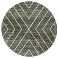 thumbnail image 1 of SAFAVIEH Adirondack Evonne Geometric Area Rug, Dark Green/Ivory, 6' x 6' Round, 1 of 7