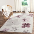 thumbnail image 1 of SAFAVIEH Adirondack Feride Floral Area Rug, Ivory/Purple, 6' x 6' Square, 1 of 6