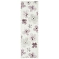 thumbnail image 1 of SAFAVIEH Adirondack Feride Floral Runner Rug, Ivory/Purple, 2'6" x 8', 1 of 5