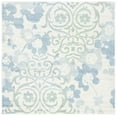 thumbnail image 1 of SAFAVIEH Adirondack Hortense Abstract Area Rug, Ivory/Blue, 6'7" x 6'7" Square, 1 of 7
