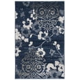 thumbnail image 1 of SAFAVIEH Adirondack Hortense Abstract Area Rug, Navy/Silver, 3' x 5', 1 of 7
